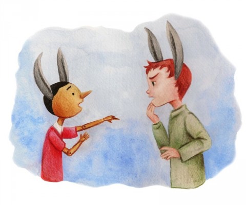 Pinocchio, Donkey's Ears by Chiara Civati