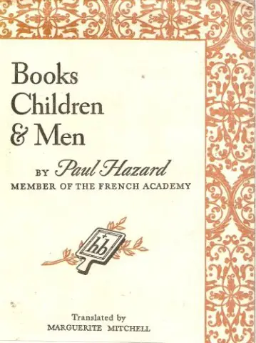 Books, Children and Men by Paul Hazard