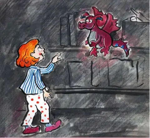 Georgia and the dragon by harry Oulton illustrated by Janet Cheeseman