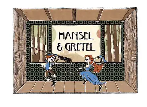 Hansel and Gretel with Music from the Opera and pictures by CaiJia Eng