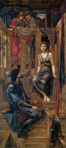 "King Cophetua and the Beggar Maid," 1884, by Edward Burne-Jones