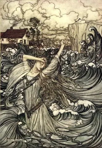 undine ln danube by Rackham