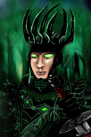 The Elfin Knight - green