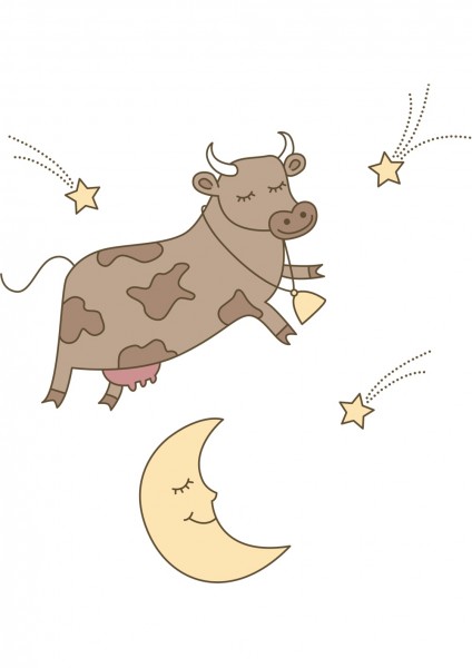 Cow Jumping over moon