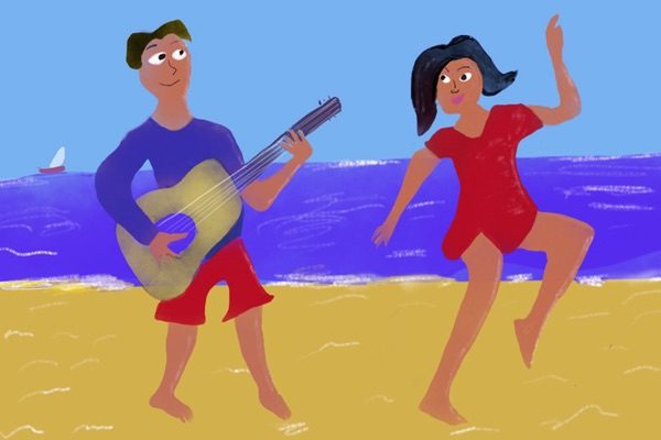 Let’s go to the beach – song