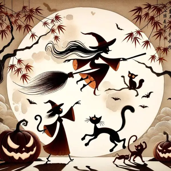 Witches Fly Song for Halloween