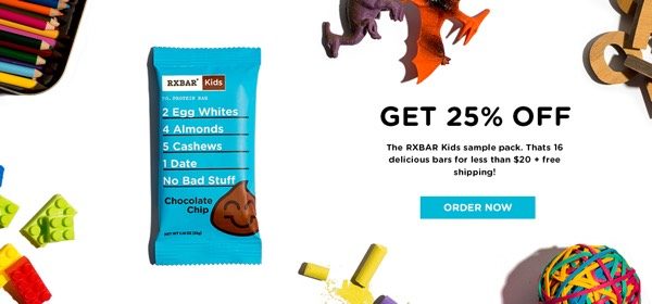 RXbar Kids Offer