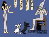 Isis Osiris Lapis on the Land of the Dead of Ancient Egypt