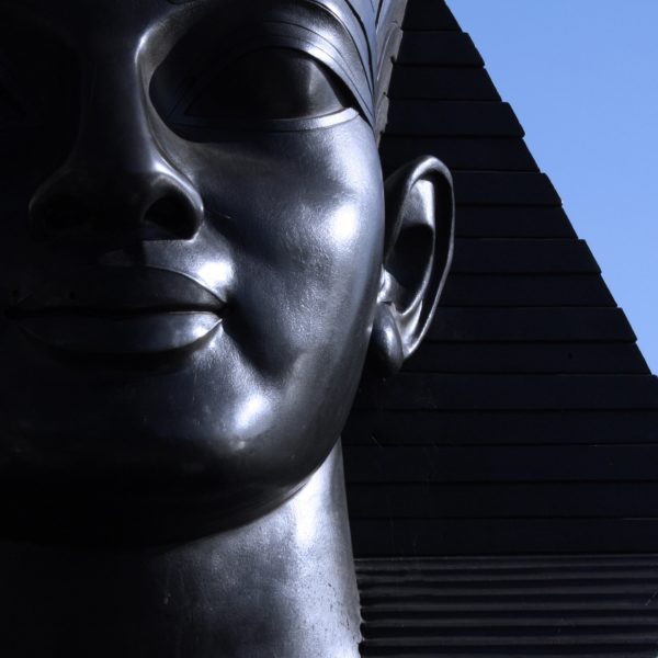 Egyptian sphinx face