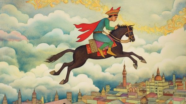 flying horse 1001 nights prince flying