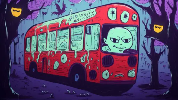 Haunted Bus Halloween