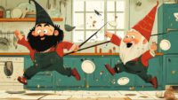 Gnomes cause chaos