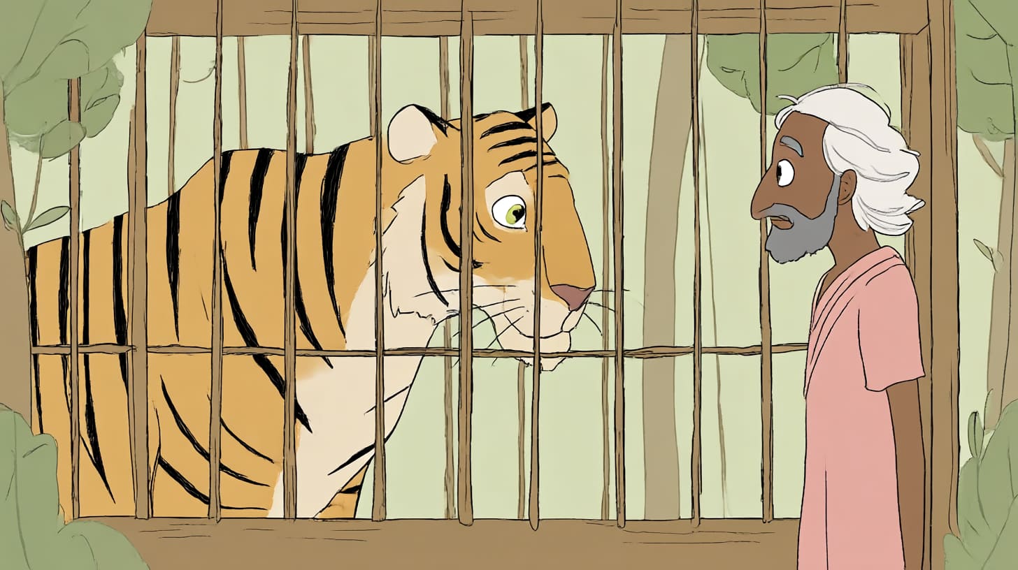 The Gentleman who set the Tiger free - Storynory