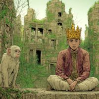 Man who is king of the apes