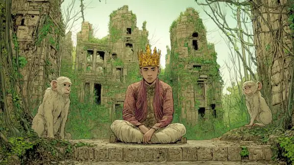 Man who is king of the apes
