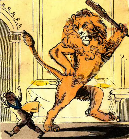 Ogre becomes lion